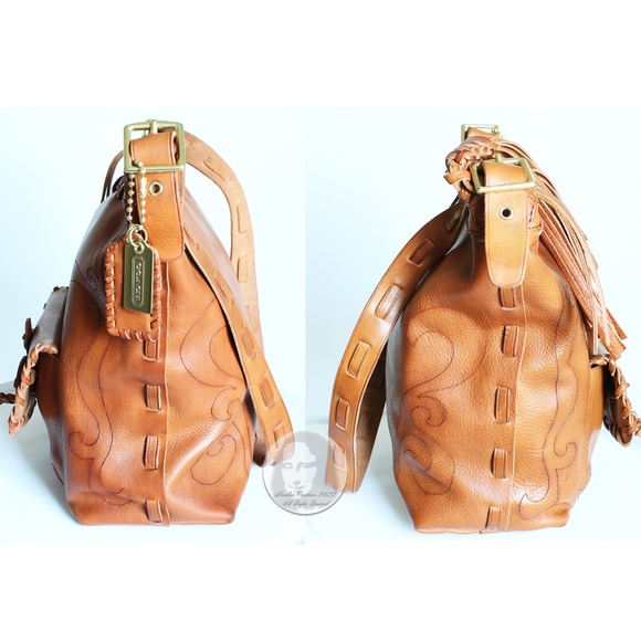 Anna Sui x Coach Fleur de Lis Duffel Sac Bag 2012 Limited Edition Bag #21187 - Picture 7 of 13